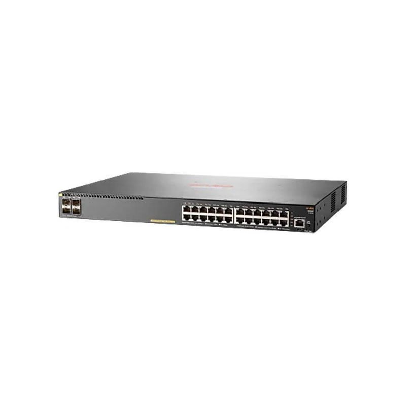 R8N87A#ABA HPE Aruba 6000 24G PoE Switch - Managed 24 Ports with 370W Power