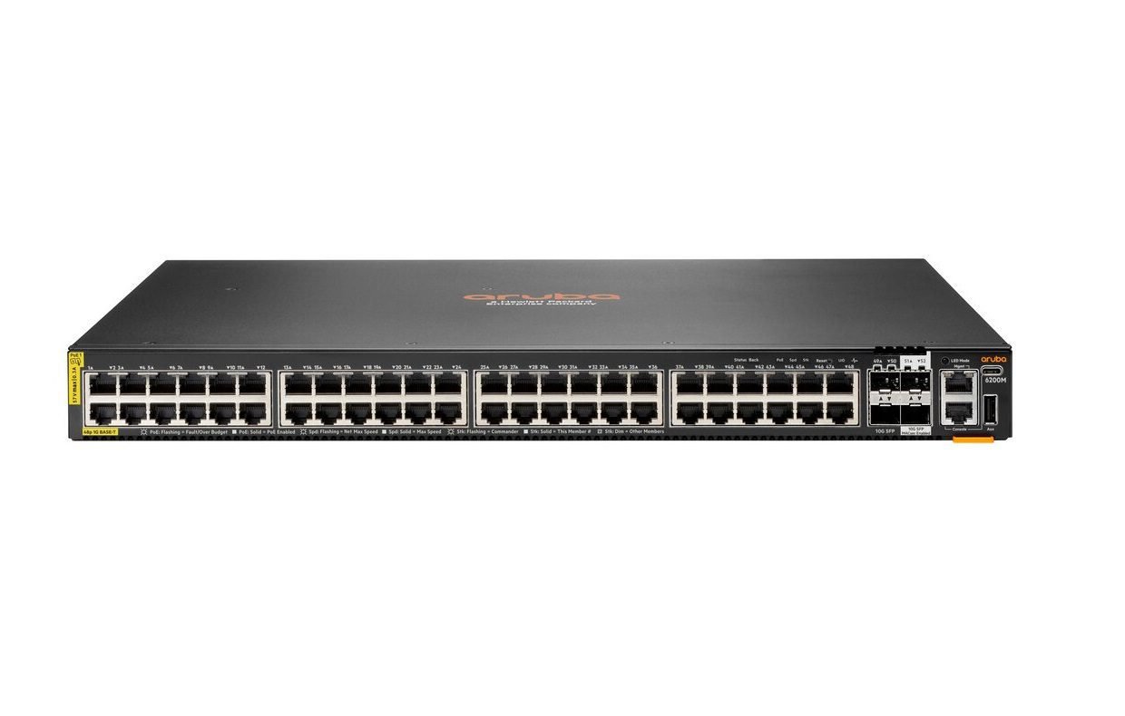 R8Q70A HPE Aruba 6200M 48G PoE Switch with 4SFP+ Ports