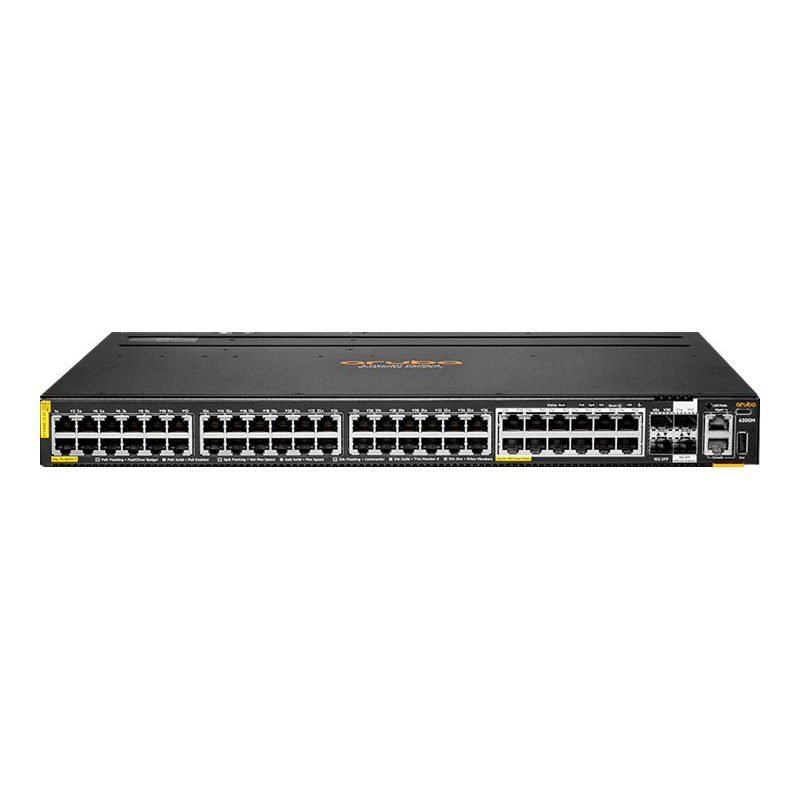 R8V12A HPE Networking 6200M Managed PoE Switch with 48 Ports and 10 km Stacking Distance