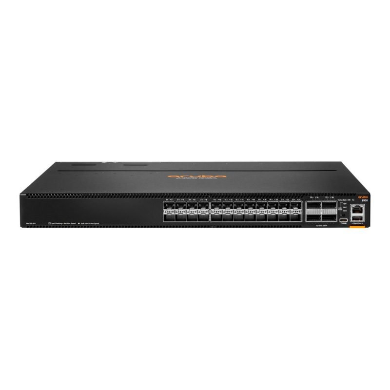 R9W87A HPE Networking CX 8100 Switch - 24x10G SFP+ with 4x40/100G QSFP28 - Managed Rack-Mountable