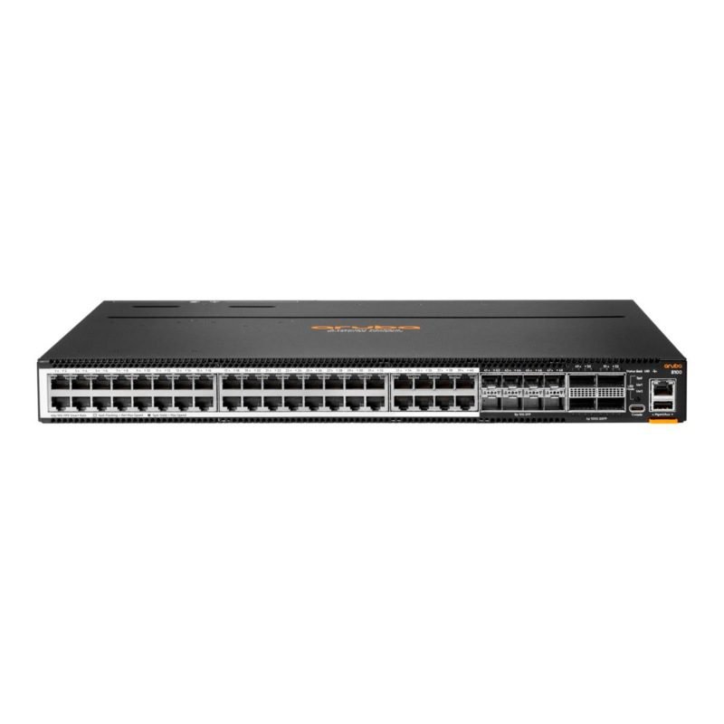 R9W92A HPE Networking CX 8100 Managed Switch - 40 Ports, 10GBase-T & QSFP28