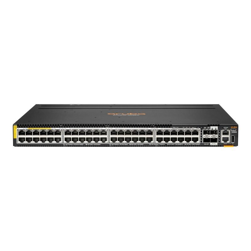 S0G00A HPE Aruba Networking 6300M 48-Port 10/100/1G Switch with 4 SFP56 Ports - 50G TAA Compliant