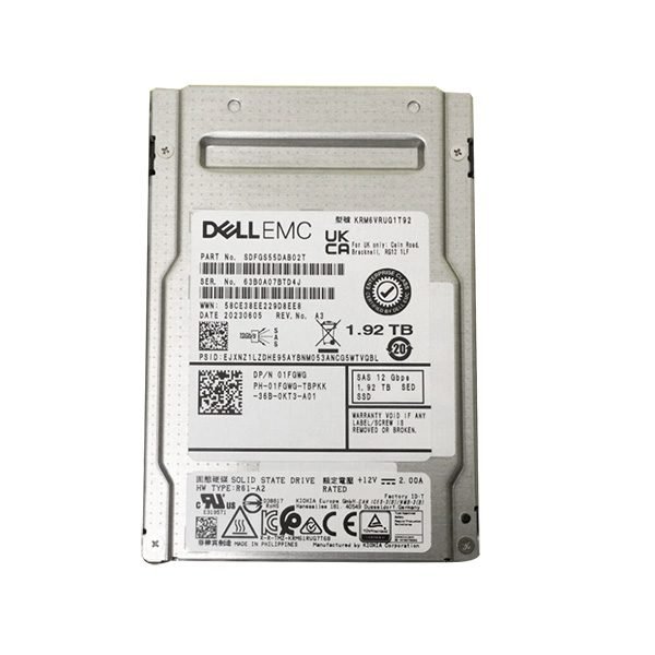SDFGS55DAB02T KIOXIA 1.92TB 2.5-Inch SAS SSD - Read Intensive