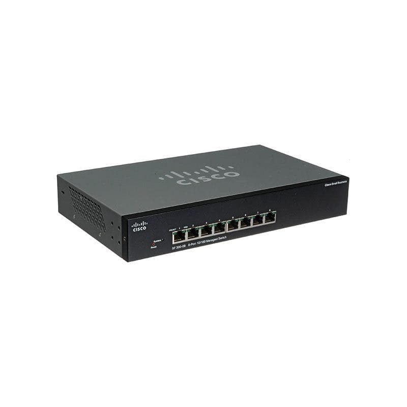 SF300-08 Cisco Small Business 300 Series 8-Port Managed Switch