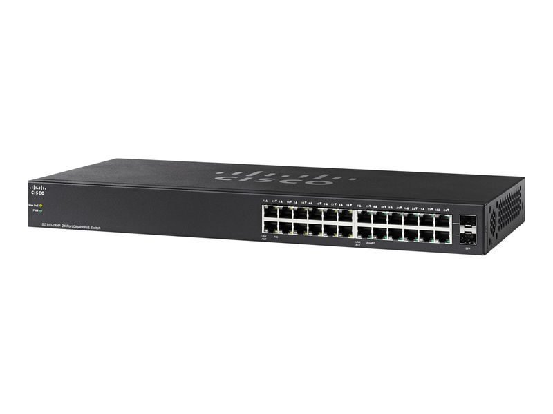 SG110-24HP Cisco Small Business 24-Port Switch with PoE and SFP Combo