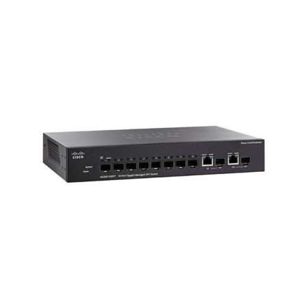 SG300-10SFP-K9-NA Cisco SG300-10SFP - 8-Port Managed Layer 3 Switch