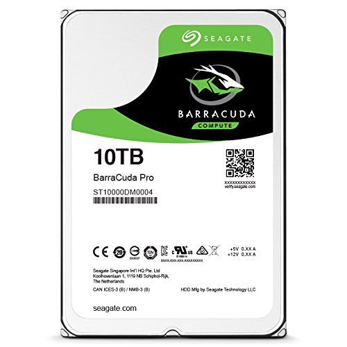 ST10000DM0004 Seagate Barracuda Pro 10TB HDD - 7.2K RPM SATA-6Gb/s 3.5inch