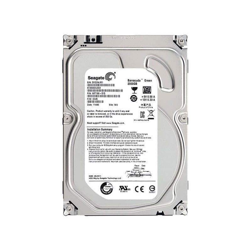 ST2000DL003 Seagate Barracuda 2TB SATA Hard Drive