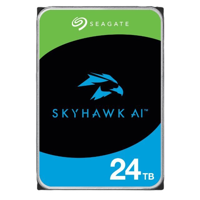 ST24000VE002 Seagate SkyHawk AI 24TB 3.5" Hard Drive - 72K RPM SATA 6Gb/s