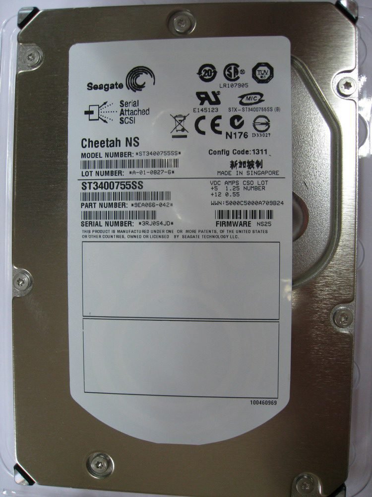 ST3400755SS Seagate 400GB 10K RPM SAS HDD