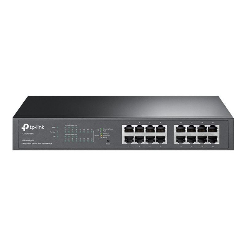 TL-SG1016PE TP-Link TL-SG1016PE - 16-Port Gigabit PoE Switch with 8 PoE Ports
