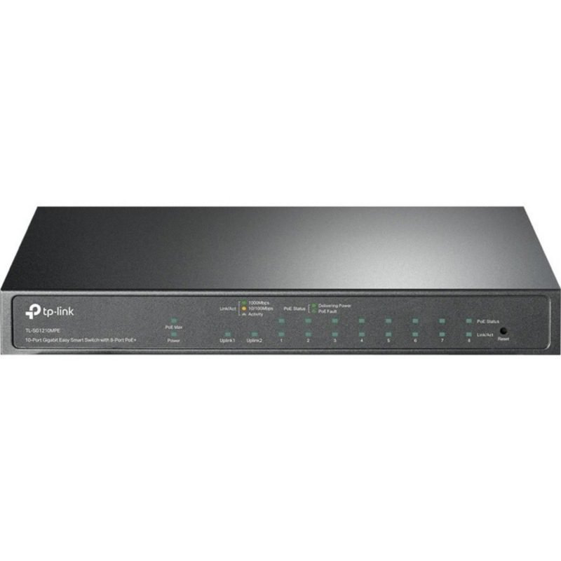 TL-SG1210MPE TP-Link 10-Port Gigabit Smart Switch with PoE+