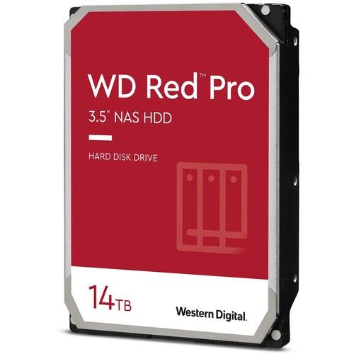 WD142KFGX WD Pro NAS Red 14TB 3.5" HDD - 7200RPM SATA 6Gb/s