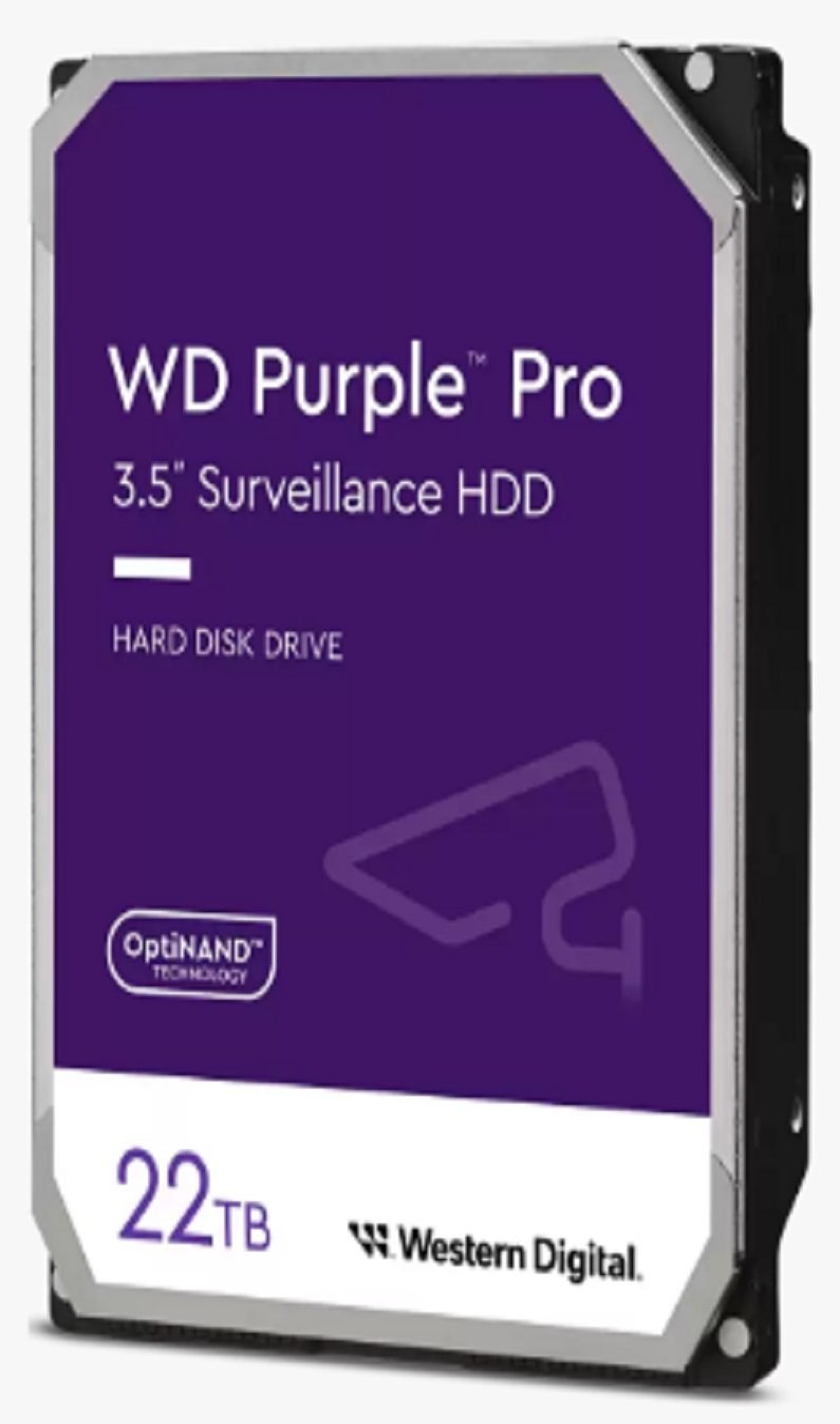 WD221PURP WD PRO PURPLE 22TB 3.5" Smart Video Hard Drive SATA 6Gb/s
