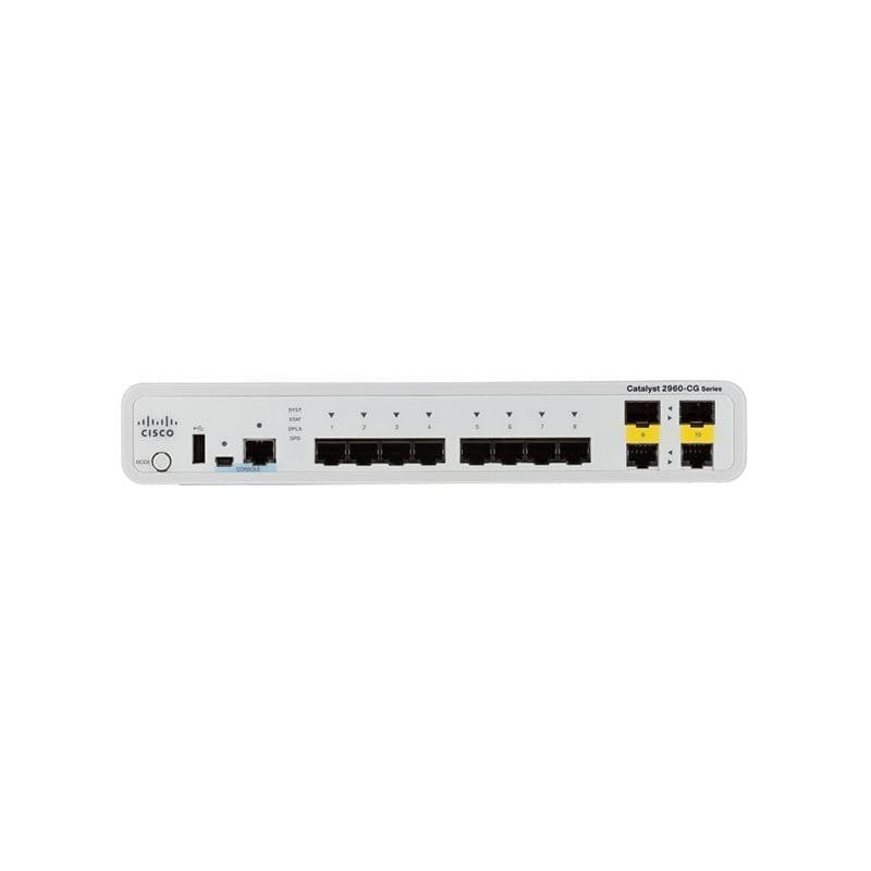 WS-C2960CG-8TC-L, Cisco Catalyst 2960C 8-Port Gigabit Switch
