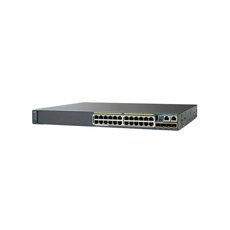 WS-C2960S-24TS-L, Cisco Catalyst 2960S 24-Port Network Switch with SFP