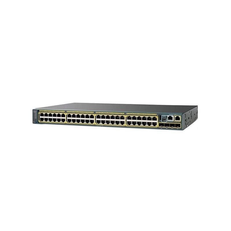 WS-C2960S-48TS-S, Cisco Catalyst 2960S 48-Port Gigabit Switch with 2 SFP Slots