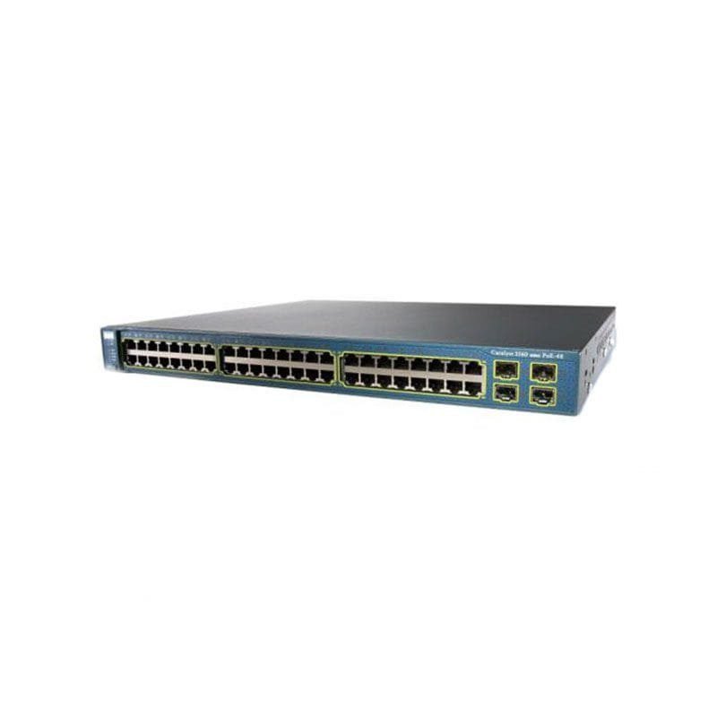 WS-C3560-48PS-E Cisco Catalyst 3560-48PS Fast Ethernet Switch