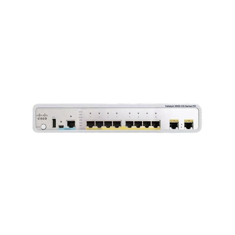 WS-C3560CPD-8PT-S, Cisco Catalyst 3560C 8-Port PoE Switch
