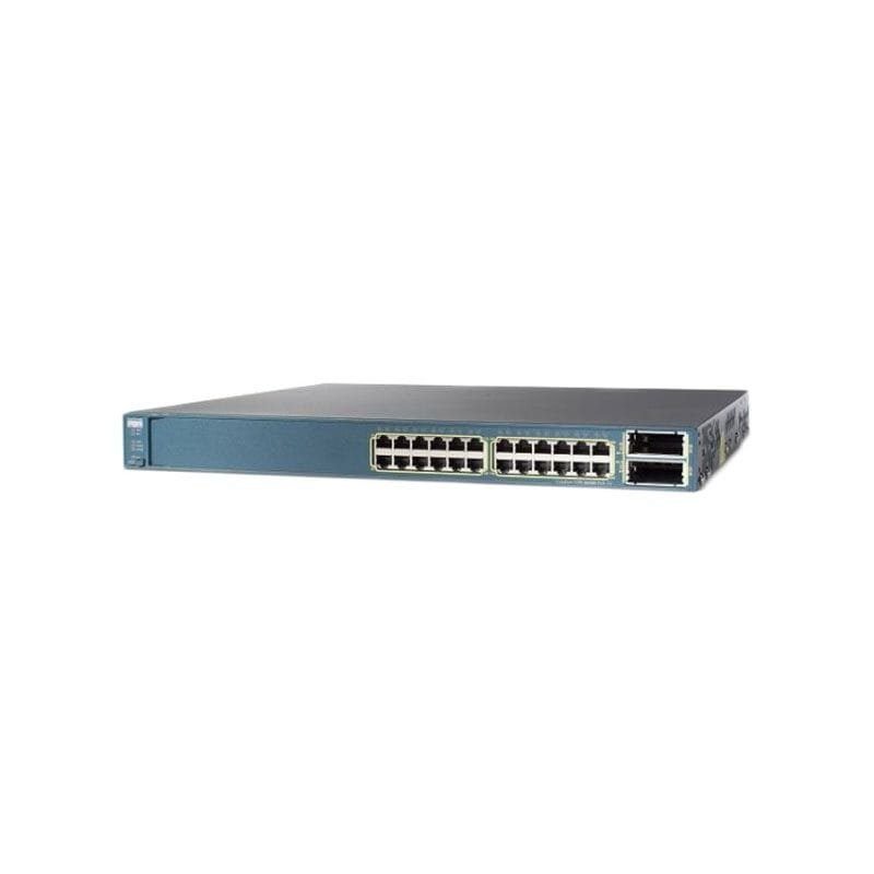 WS-C3560E-24TD-SD Cisco Catalyst 3560E-24TD - 24 Port Ethernet Switch