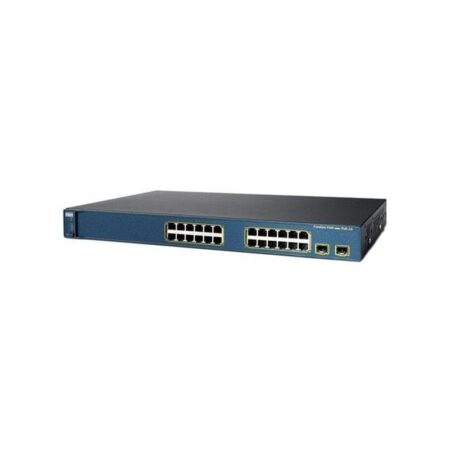 WS-C3560V2-24PS-S Cisco Catalyst 3560V2 24 PoE Switch with 2 SFP Ports