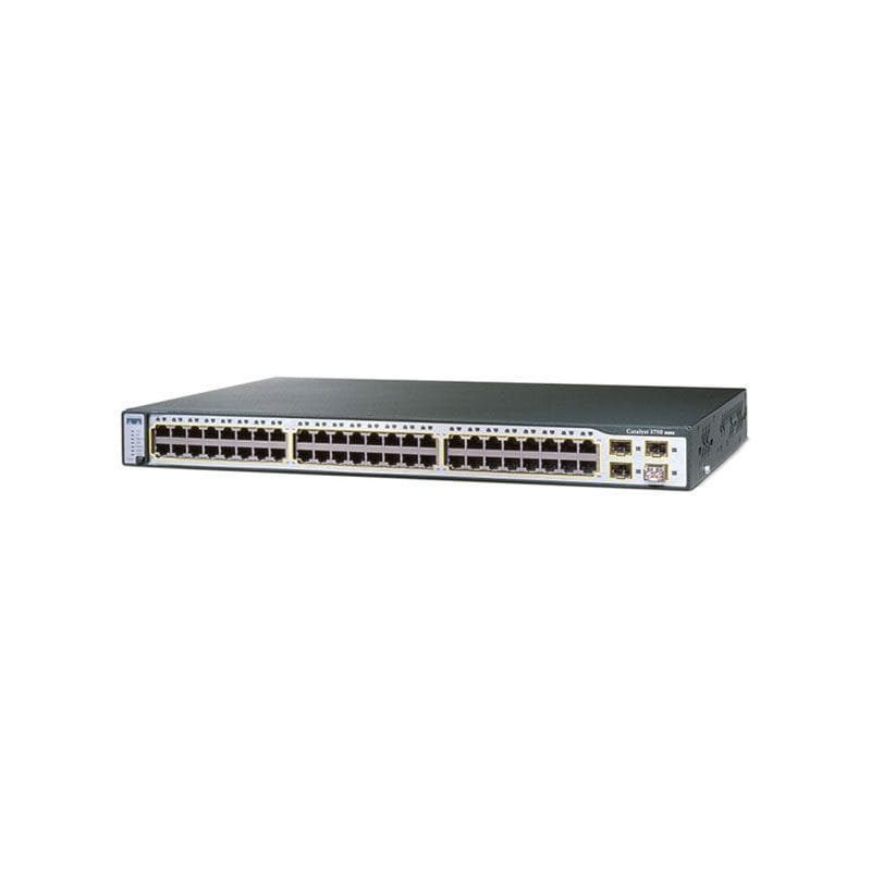WS-C3750-48P-AP100 Cisco Catalyst 3750 48-Port SFP Switch