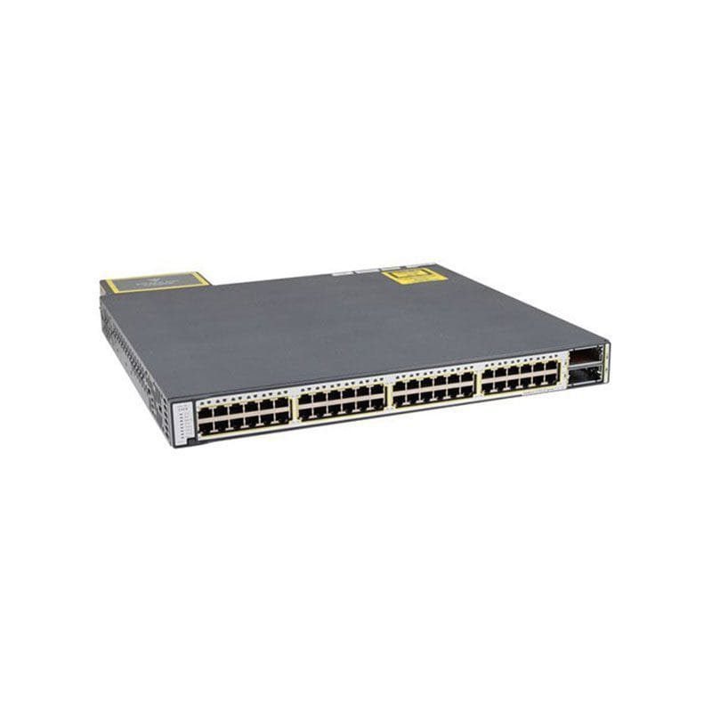 WS-C3750E-48PD-SF Cisco Catalyst 3750E 48-Port PoE Switch with 2x10GE