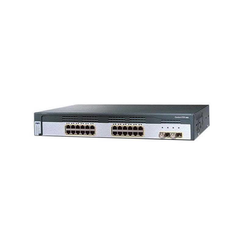 WS-C3750G-24TS-S1U Cisco Catalyst 3750 24-Port Gigabit Switch