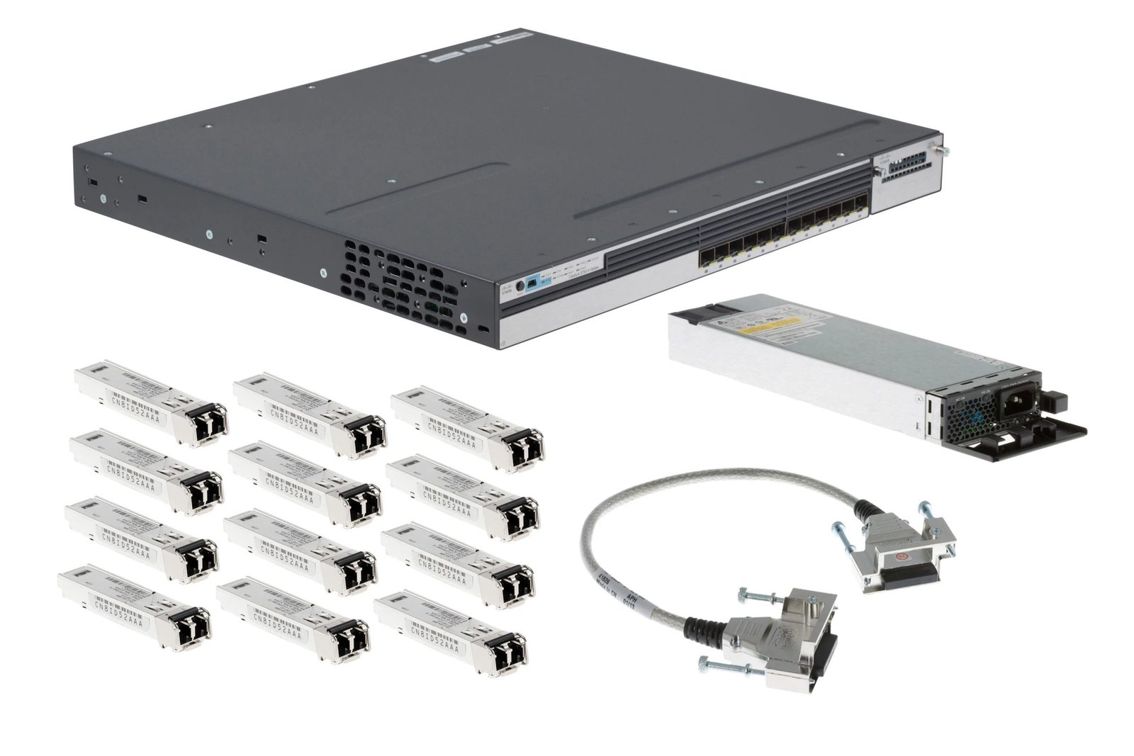WS-C3750X-12S-S-DP-RF Cisco 3750X Series 12-Port Deployment Kit