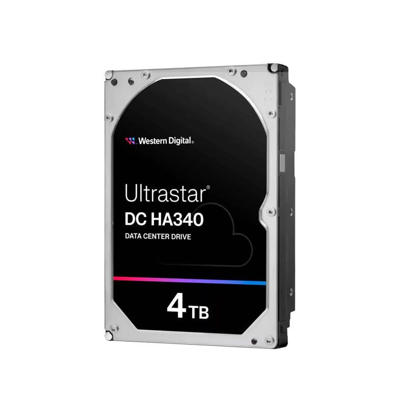WUS721204BLE6L4 WD Ultrastar DC HA340 4TB 7.2k RPM SATA HDD