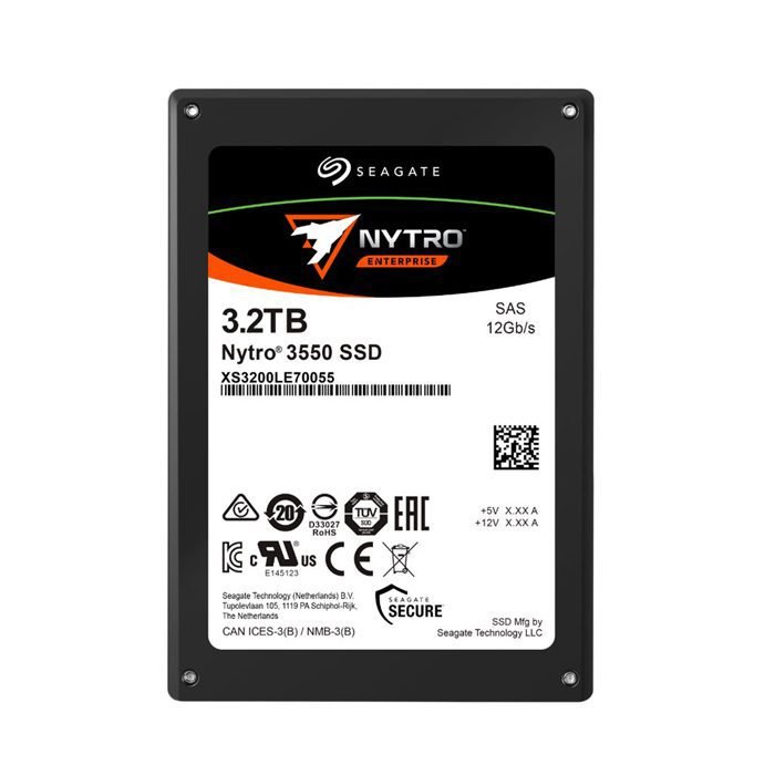 XS3200LE70055 Seagate Nytro 3550 3.2TB SAS SSD